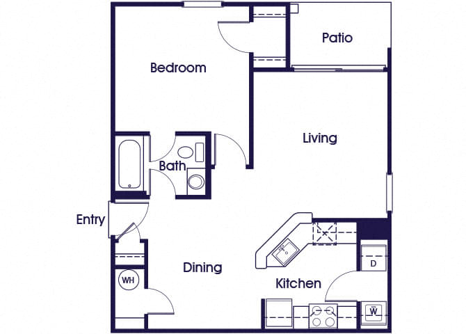 Suite A Floorplan